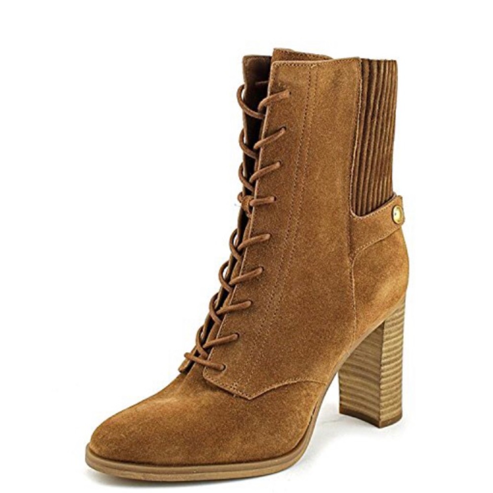 NEW Michael Kors Bootie Carrigan Dark Suede Boot